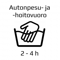 Autonpesu- ja -hoitovuoro, tuntiperusteinen