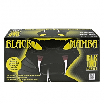 Black Mamba -suojakäsineet, laatikko