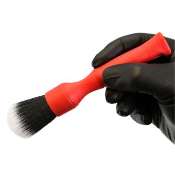 Detail Factory Tri-Grip Red Synthetic Brush, Small