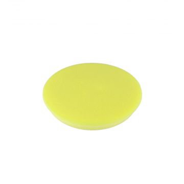 Shine Mate Yellow High Cutting Flat Foam Pad, 100 mm