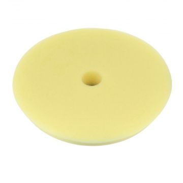 Shine Mate Yellow High Cutting Flat Foam Pad, 180 mm