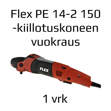 Vuokralaite: Kiillotuskone Flex PE 14-2 150