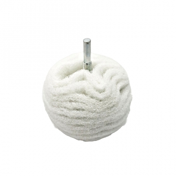 Flexipads White Non-Scratch Scruff Ball