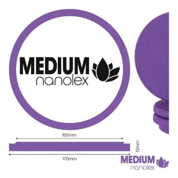 Nanolex Medium Polishing Pad 170 x 13 mitat