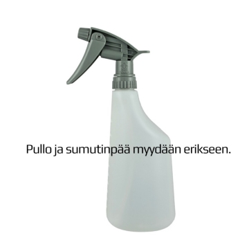 PT kemikaalinkestävä sumutinpää ja 650 ml pullo