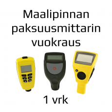 Vuokralaite: Maalipinnan paksuusmittari