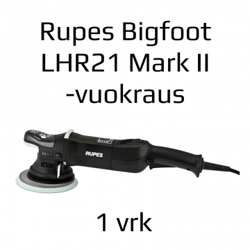 Vuokralaite: Kiillotuskone Rupes Bigfoot LHR 21 Mark II
