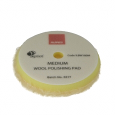 Rupes Yellow Medium Wool Pad, 180 mm