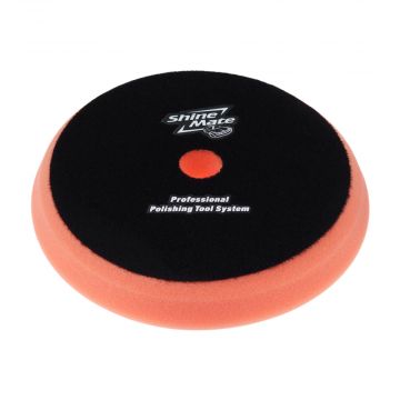 Shine Mate Orange Polishing Flat Foam Pad, 180 mm