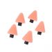 Shine Mate Orange Polishing Cone 30 x 30 mm, 5 kpl