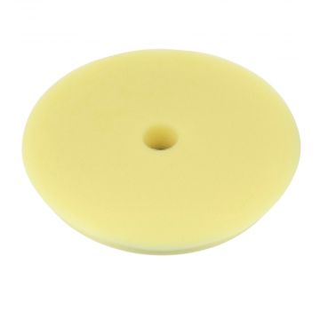 Shine Mate Yellow High Cutting Flat Foam Pad, 180 mm