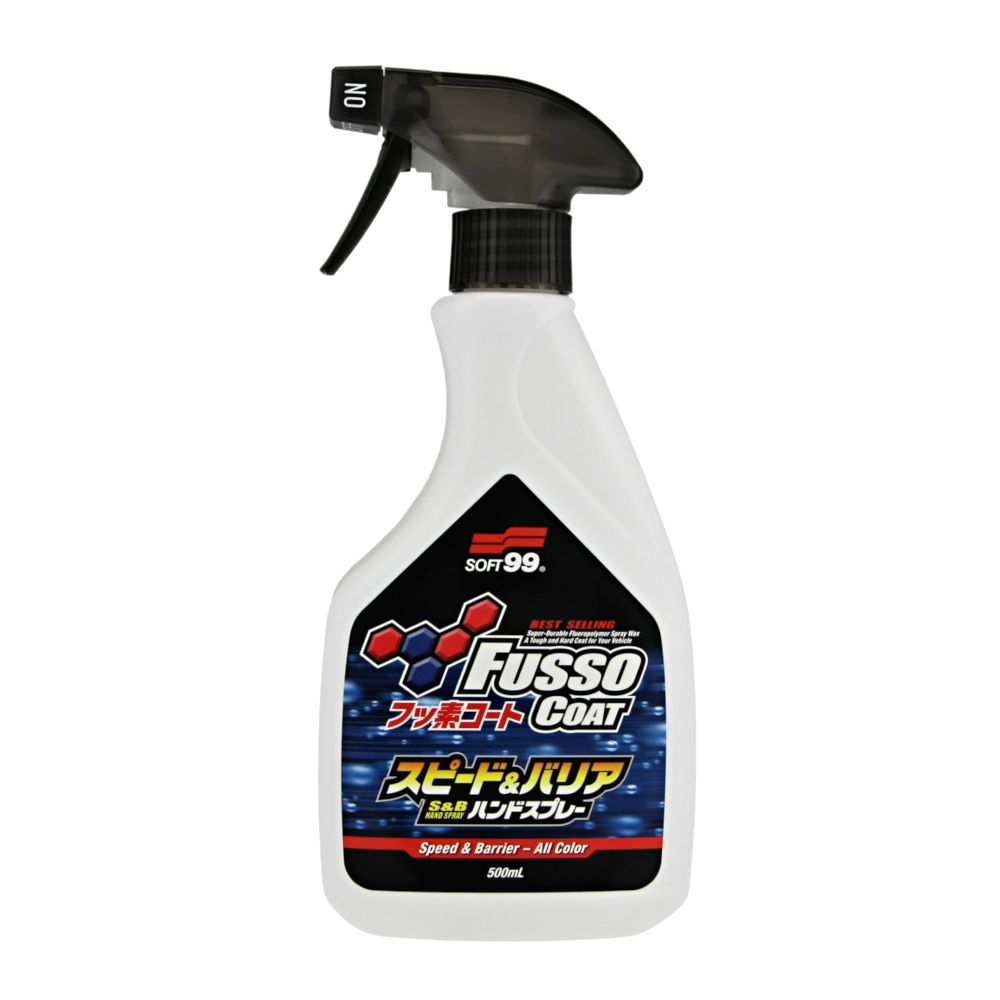 Soft99 Fusso Coat Speed & Barrier Hand Spray, 400 ml - Autonhoitokauppa
