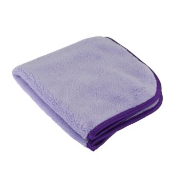 The Rag Company Minx Royale Purple Plush Microfiber Towel, 40 cm x 40 cm