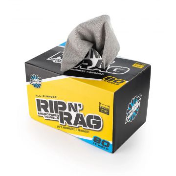 The Rag Company Rip N' Rag Microfiber Towels